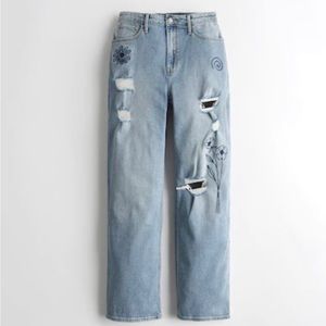Hollister dad jeans